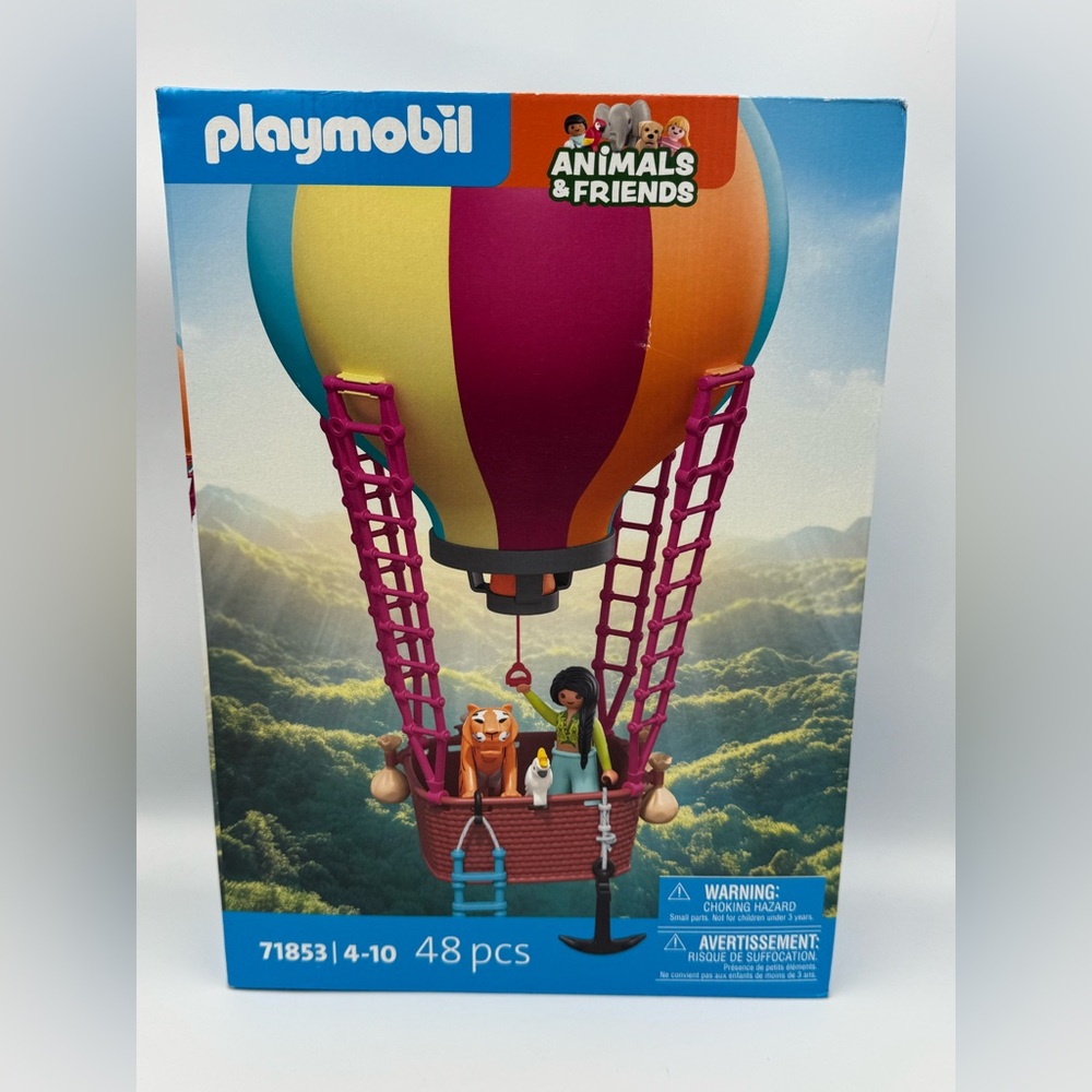 Playmobil 71853 Animals & Friends Hot Air Balloon NEW Sealed EU Import Rare Gift